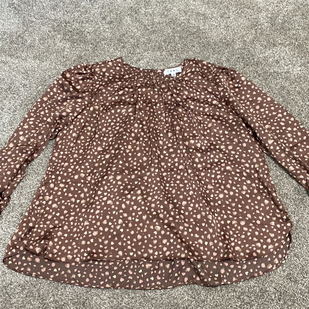 Brand new in package XL THML satin blouse